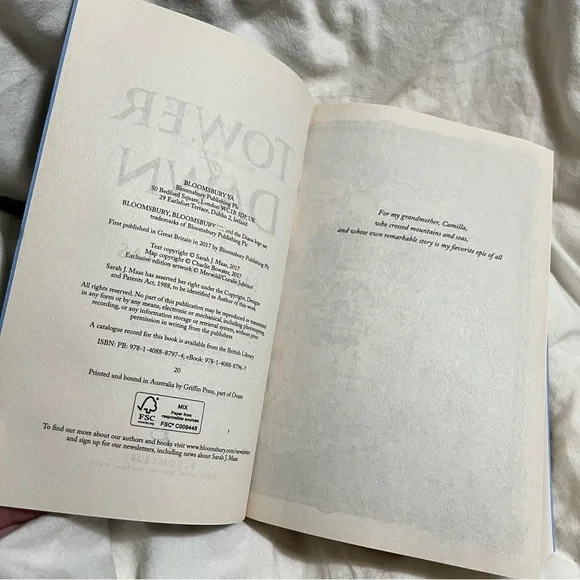 Tower of Dawn by Sarah J. Maas OOP UK edition paperback. - Picture 7 of 11